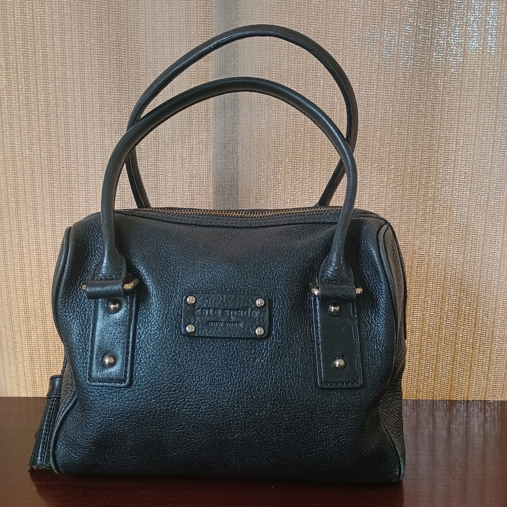 Kate Spade Metallic Leather Doctor Bag